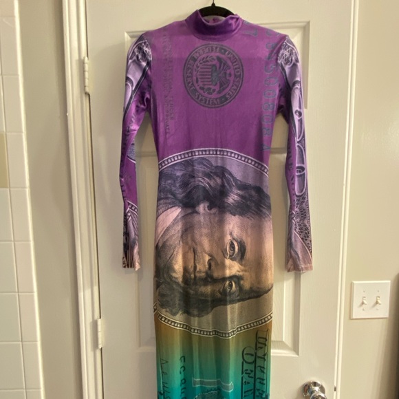 Maxi Fitted Velvet Dress, Never Been Worn, Brand New!!! - Picture 1 of 4